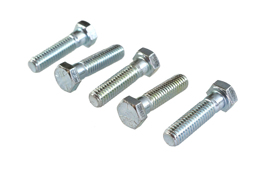Hex Cap Bolts Zinc 3/8 inch-16 x 1-1/2 inch