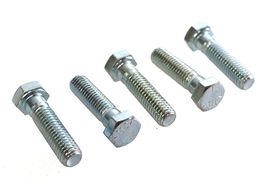Hex Cap Bolts Zinc 3/8 inch-16 x 1-1/2 inch