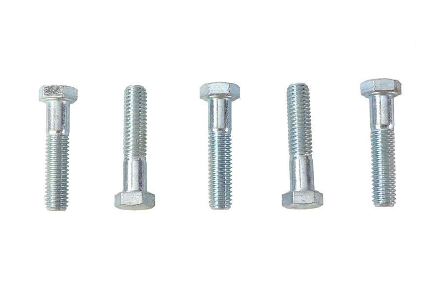 Hex Cap Bolts Zinc 3/8 inch x 1-3/4 inch