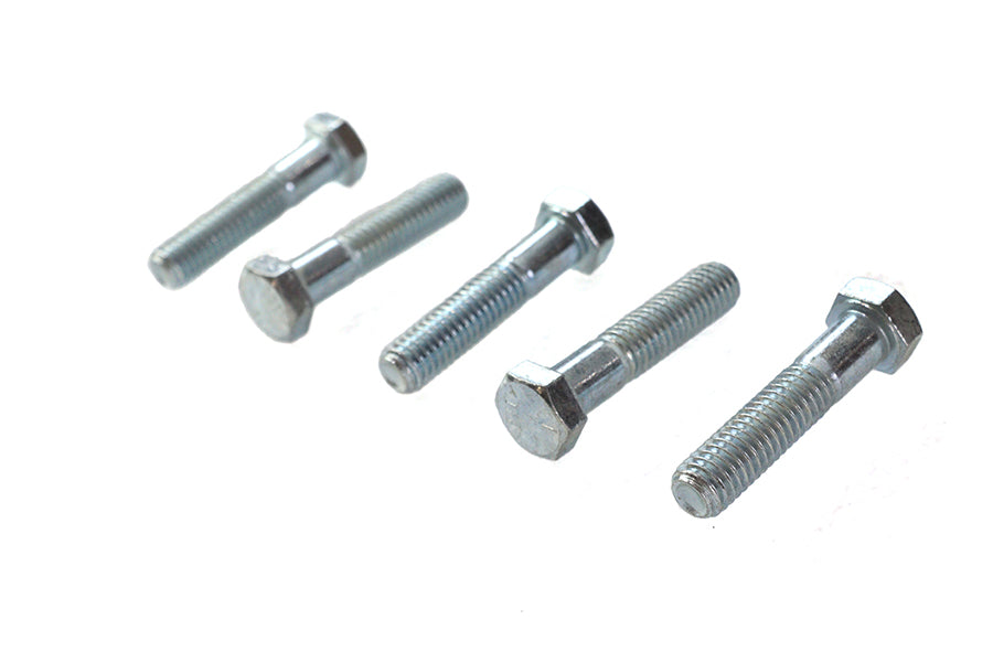 Hex Cap Bolts Zinc 3/8 inch x 1-3/4 inch