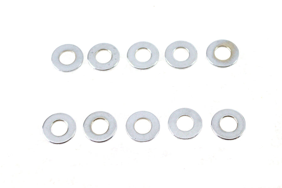 Chrome Flat Washers 5/16 inch X 5/8 inch