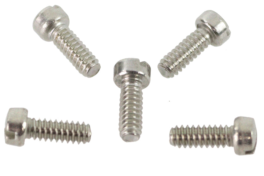 Fillister Head Screws 6-32 X 3/8 inch Zinc