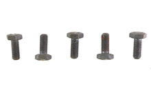 Load image into Gallery viewer, Black Hex Cap Bolts 1/4 inch-20 x 3/8 inch