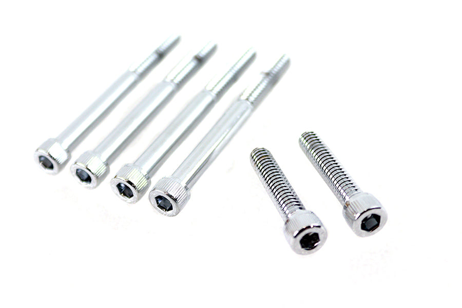 Oil Pump Mount Set Allen Chrome