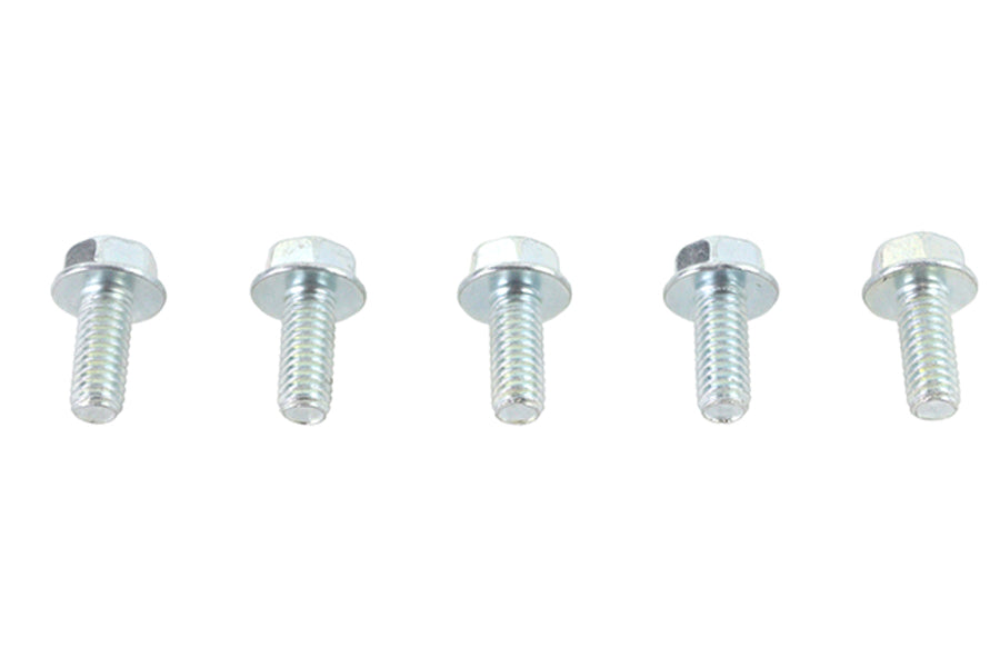 Zinc Hex Flange Screws 5/16 inch-18 x 5/8 inch