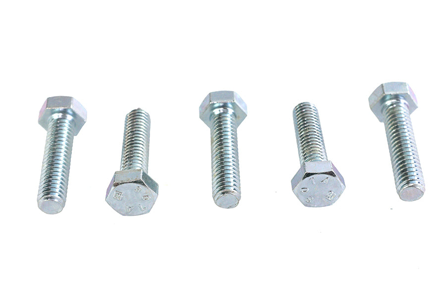 Zinc Hex Cap Bolts 5/16 inch-18 x 1-1/4 inch