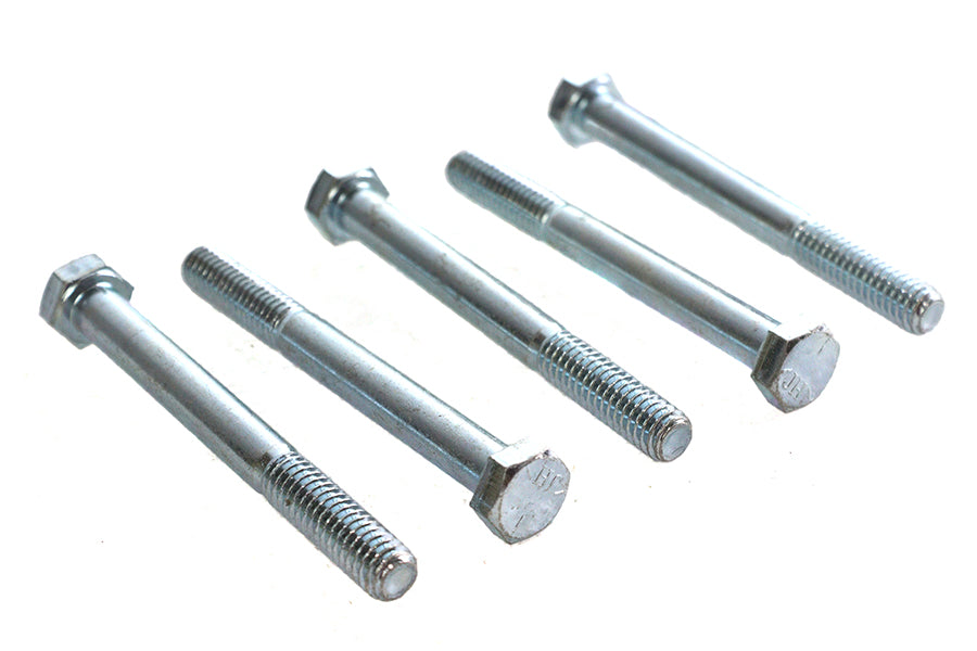 Zinc Hex Cap Bolts 5/16 inch-18 x 3 inch