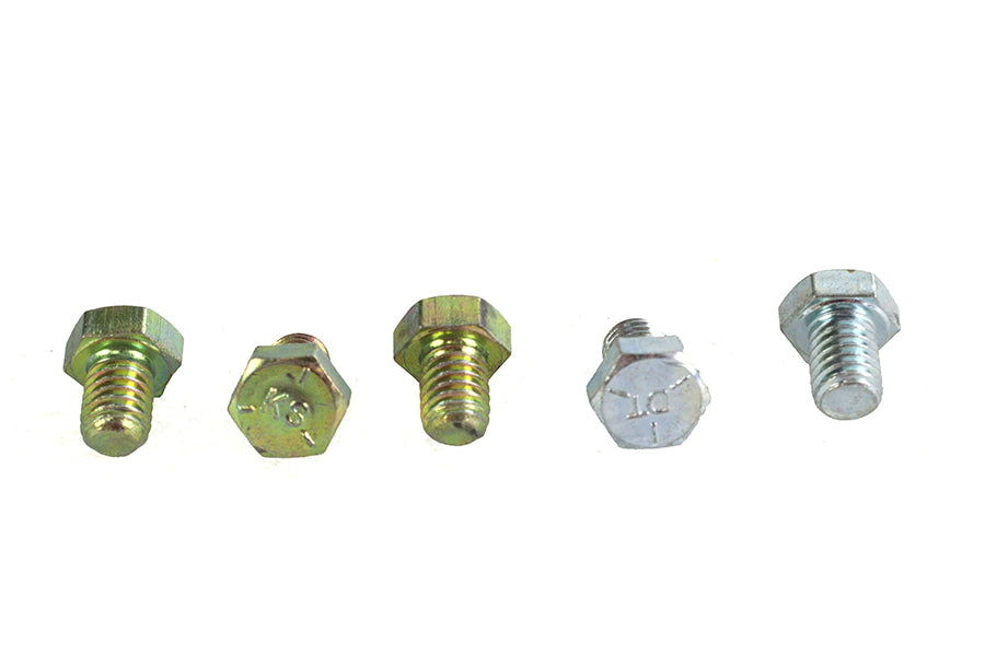 Zinc Hex Cap Bolts 3/8 inch-16 x 1/2 inch