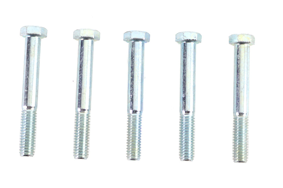 Zinc Hex Cap Bolts 3/8 inch-16 x 2-3/4 inch