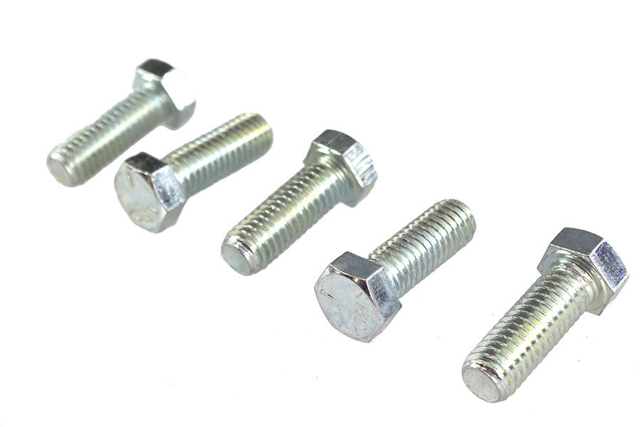 Zinc Hex Cap Bolts 7/16 inch-14 x 1-1/4 inch