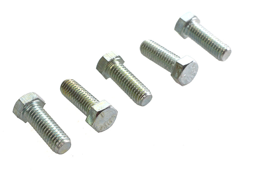 Zinc Hex Cap Bolts 7/16 inch-14 x 1-1/4 inch