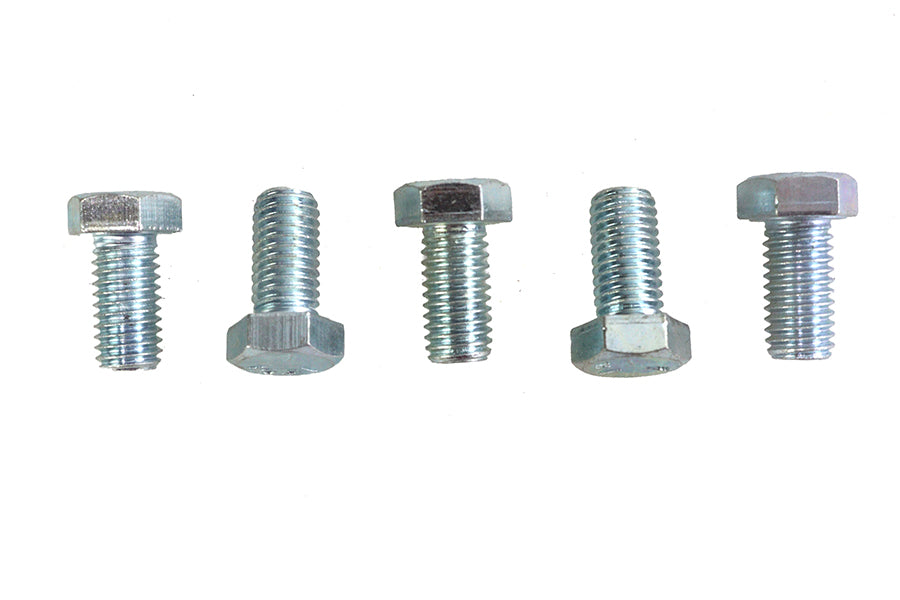 Zinc Hex Cap Bolts 1/2 inch-13 x 1 inch