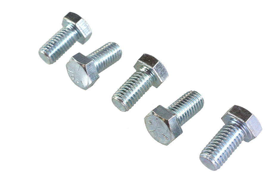 Zinc Hex Cap Bolts 1/2 inch-13 x 1 inch