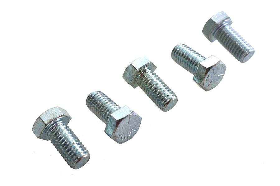 Zinc Hex Cap Bolts 1/2 inch-13 x 1 inch