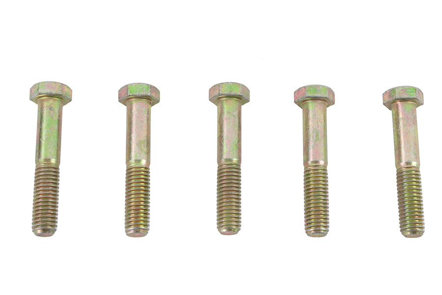 Zinc Hex Cap Bolts 1/2 inch-13 x 2-3/4 inch