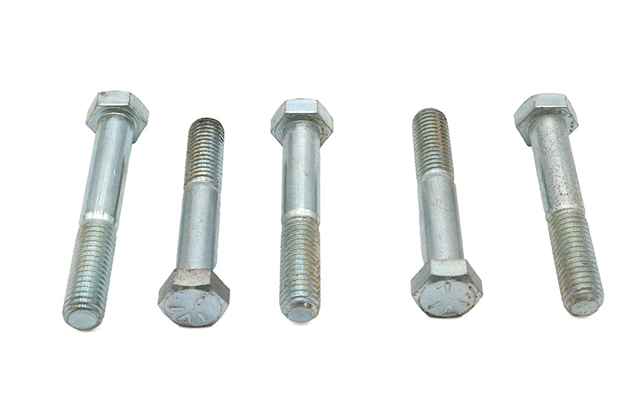 Zinc Hex Cap Bolts 1/2 inch-13 x 3 inch