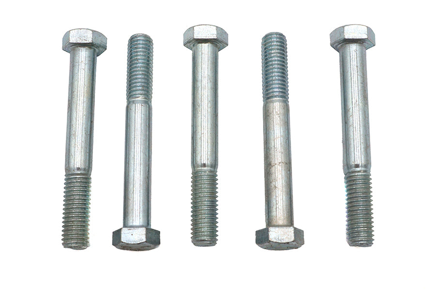 Zinc Hex Cap Bolts 1/2 inch-13 x 3-5/8 inch