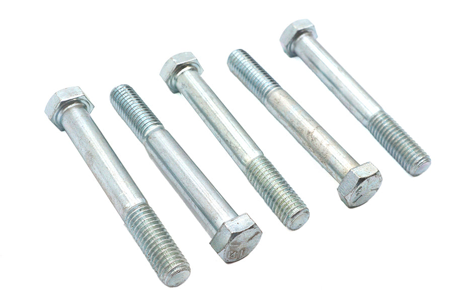Zinc Hex Cap Bolts 1/2 inch-13 x 3-5/8 inch