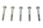 Zinc Hex Cap Bolts 1/4 inch-28 x 1-7/8 inch