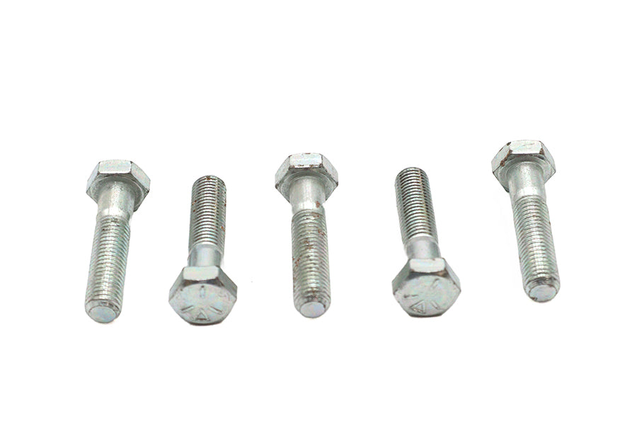 Zinc Hex Cap Bolts 5/16 inch-24 x 1-3/8 inch
