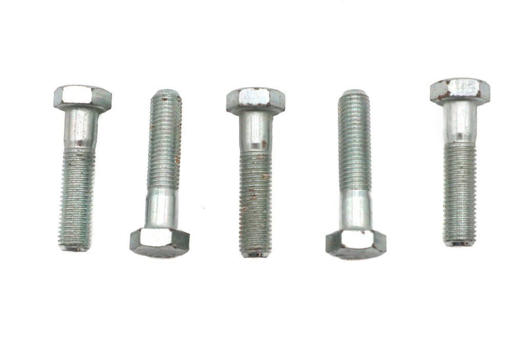 Zinc Hex Cap Bolts 5/16 inch-24 x 1-3/8 inch