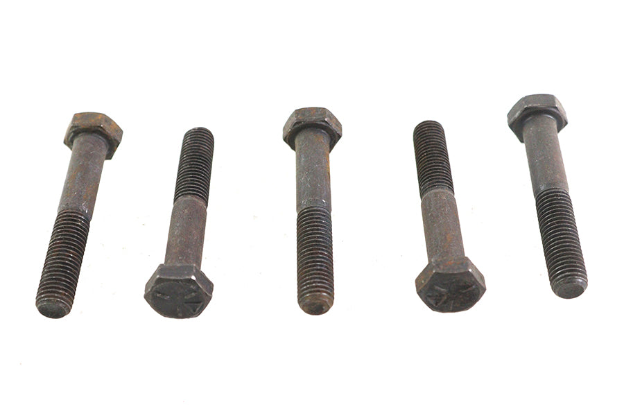 Black Hex Cap Bolts 5/16 inch-24 x 1-7/8 inch