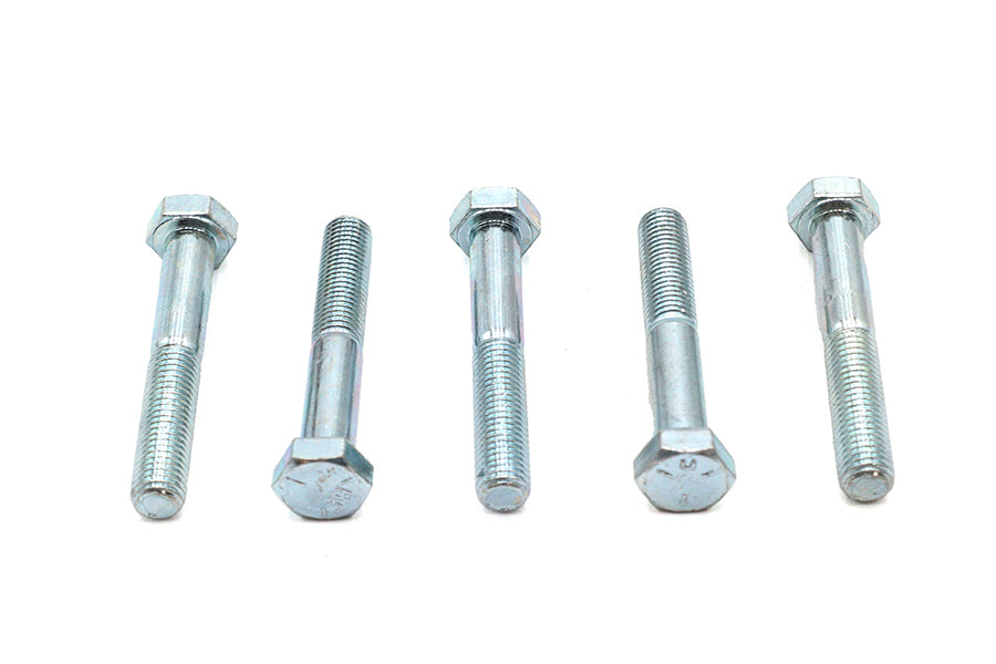 Zinc Hex Cap Bolts 5/16 inch-24 x 2 inch