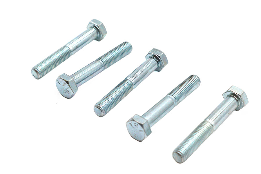 Zinc Hex Cap Bolts 5/16 inch-24 x 2 inch