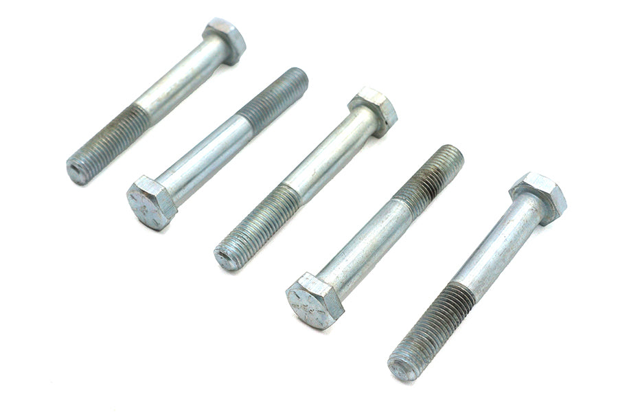 Zinc Hex Cap Bolts 5/16 inch-24 x 2-1/4 inch