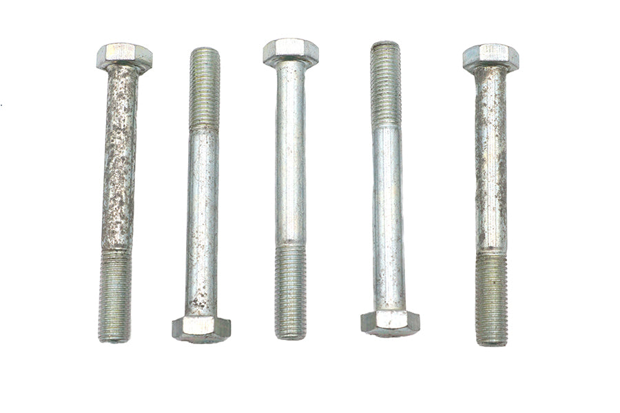 Zinc Hex Cap Bolts 5/16 inch-24 x 2-3/4 inch