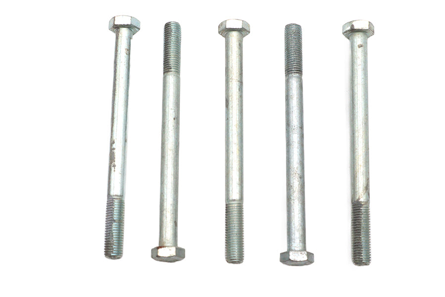 Zinc Hex Cap Bolts 5/16 inch-24 x 4 inch