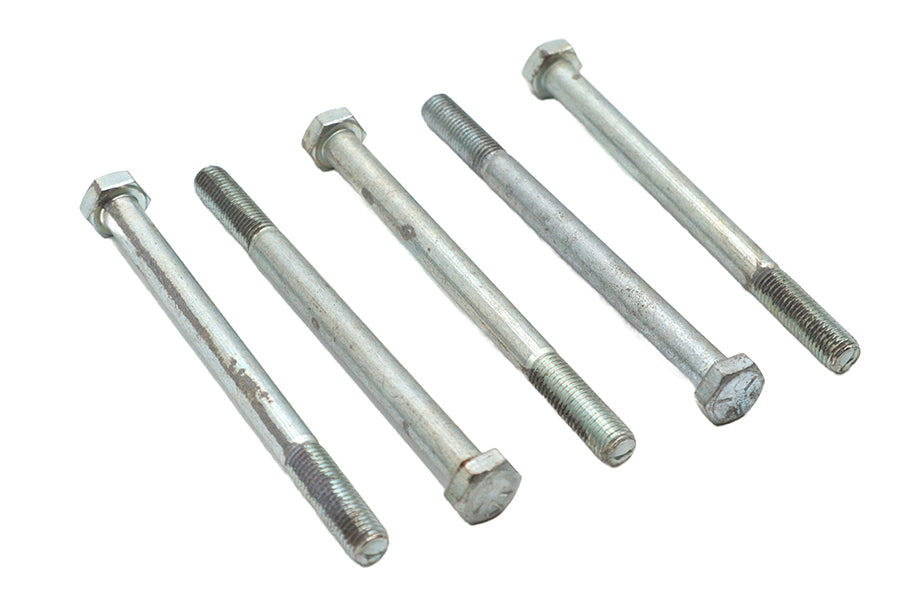 Zinc Hex Cap Bolts 5/16 inch-24 x 4 inch