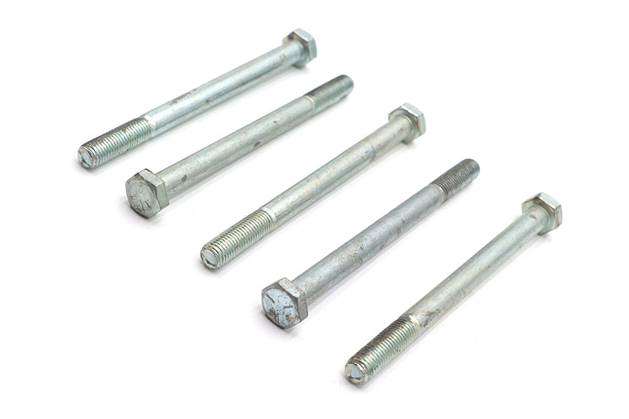 Zinc Hex Cap Bolts 5/16 inch-24 x 4 inch