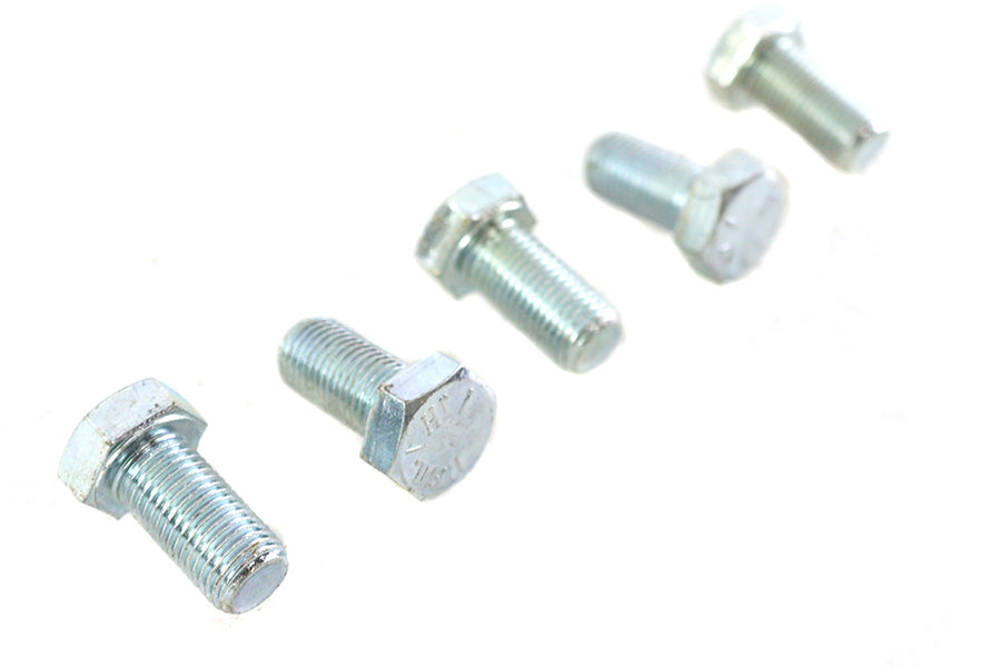 Zinc Hex Cap Bolts 3/8 inch-24 x 3/4 inch