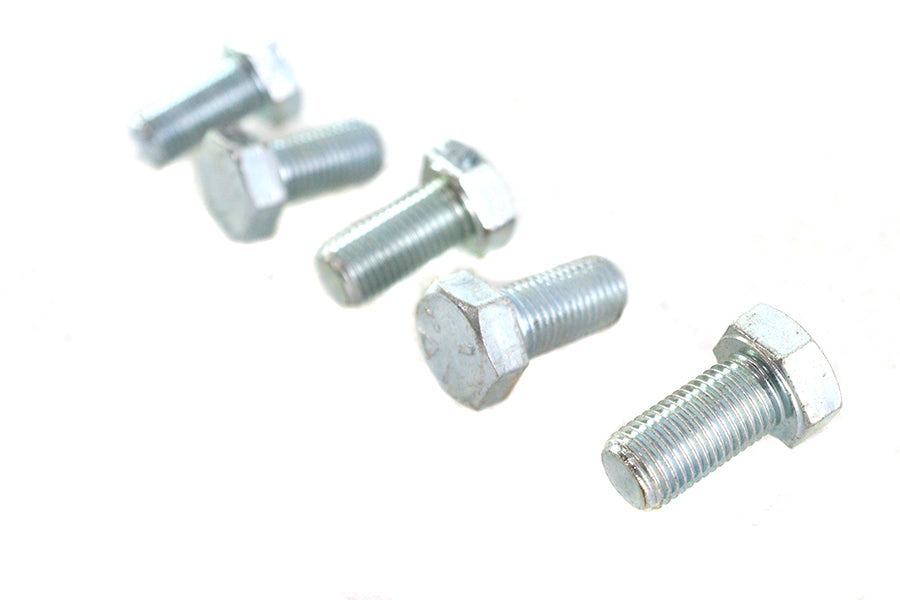Zinc Hex Cap Bolts 3/8 inch-24 x 3/4 inch
