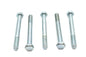 Zinc Hex Cap Bolts 3/8 inch-24 x 3-1/2 inch