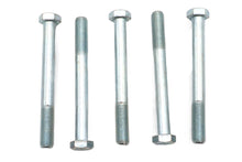 Load image into Gallery viewer, Zinc Hex Cap Bolts 3/8 inch-24 x 3-1/2 inch