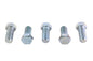 Zinc Hex Cap Bolts 7/16 inch-20 x 1 inch