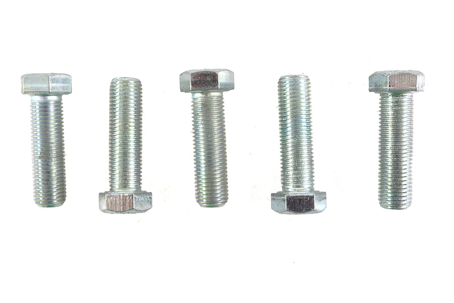 Zinc Hex Cap Bolts 7/16 inch-20 x 1-1/2 inch