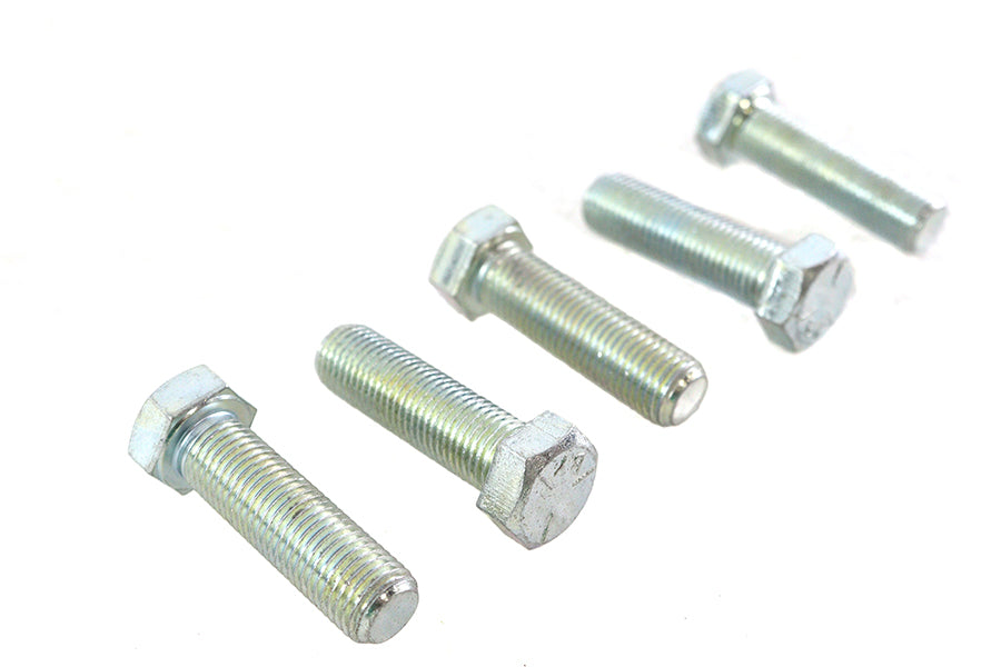Zinc Hex Cap Bolts 7/16 inch-20 x 1-1/2 inch