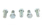 Zinc Hex Cap Bolts 1/2 inch-20 x 1 inch
