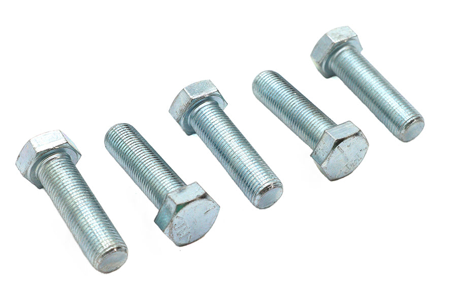 Zinc Hex Cap Bolts 1/2 inch-20 x 1-3/4 inch