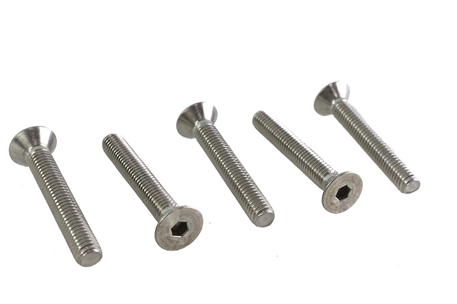 Allen Flat Head Screws Stainless Steel 3/8 inch-16 x 2-1/2 i