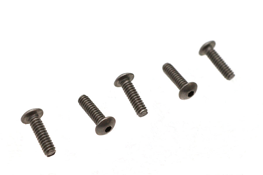 Allen Button Head Screws Stainless Steel 6-32 inch X 1/2 inc