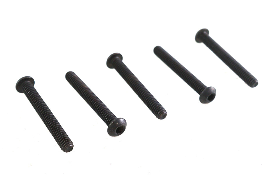 Allen Button Head Screws Black 1/4-20 X 2 inch