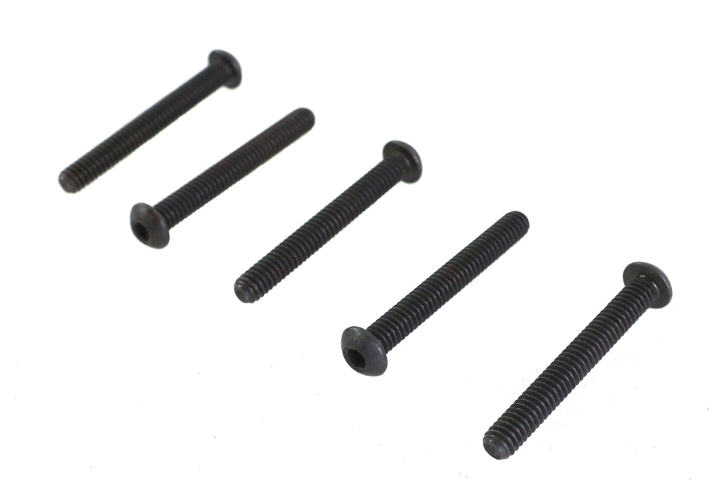 Allen Button Head Screws Black 1/4-20 X 2 inch