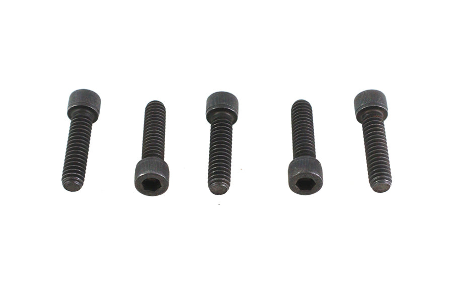 1/4 inch-20 x 1/2 inch Allen Socket Cap Screw Black
