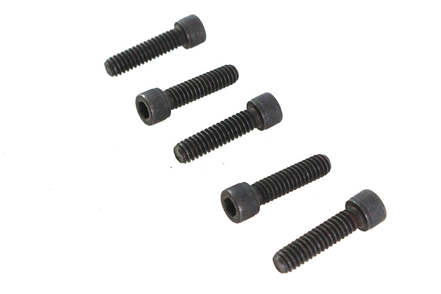 1/4 inch-20 x 1/2 inch Allen Socket Cap Screw Black