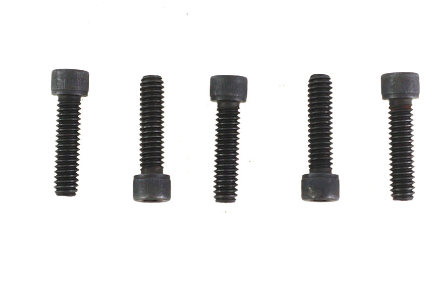 1/4 inch-20 x 1/2 inch Allen Socket Cap Screw Black