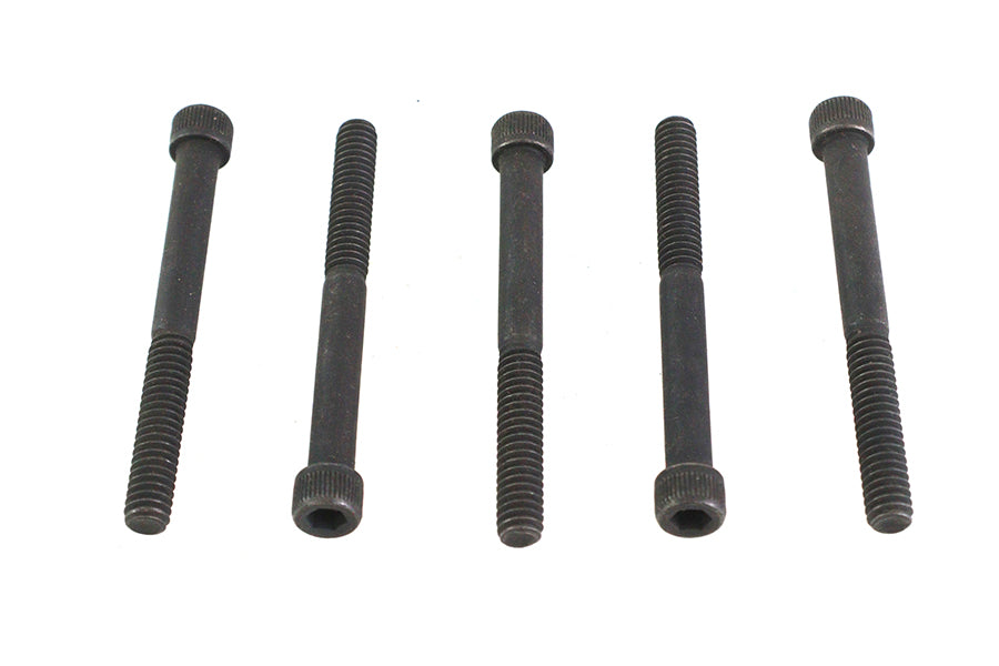 1/4 inch-20 x 2-1/2 inch Allen Socket Cap Screw Black